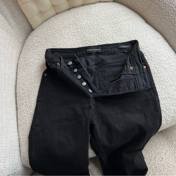 Denim Forum Yoko Pants, Black - Picture 6 of 8